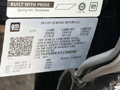 New 2026 Cadillac Lyriq Sport w/ LPO, Floor Liner Package RWD image 19