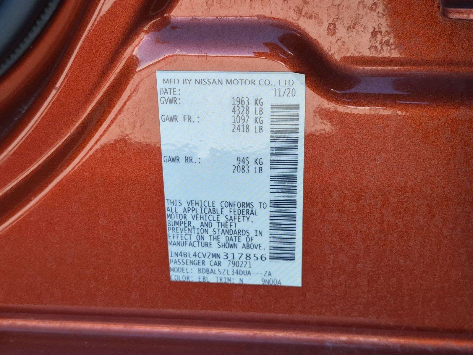 Used 2021 Nissan Altima 2.5 SR FWD image 19