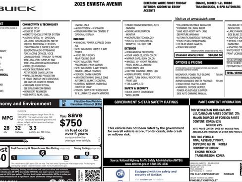 Used 2025 Buick Envista Avenir FWD image 15