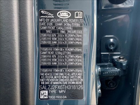 New 2026 Land Rover Range Rover Evoque S AWD/4WD image 18