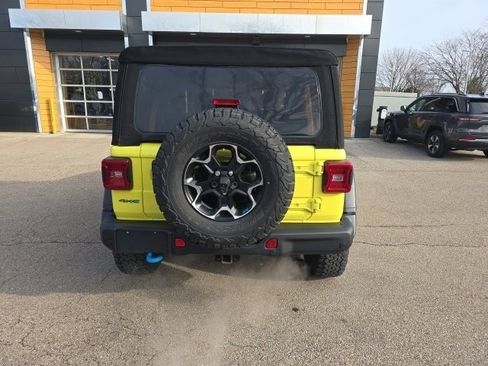 Used 2022 Jeep Wrangler Unlimited Rubicon 4xe w/ Steel Bumper Group image 8