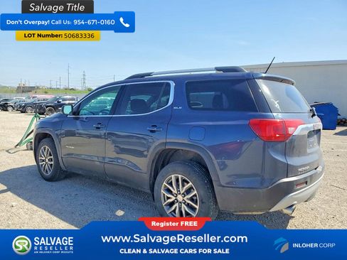 Used 2019 GMC Acadia SLE w/ Driver Alert Package I AWD/4WD image 3