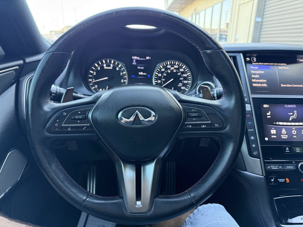Used 2018 INFINITI Q50 Red Sport 400 w/ Sensory Package (Sport) RWD image 18