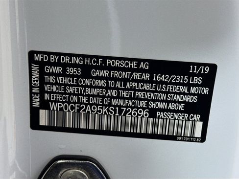 Certified 2019 Porsche 911 Speedster RWD image 26