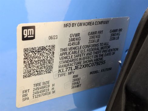 Used 2024 Chevrolet Trax RS w/ Sunroof Package image 37