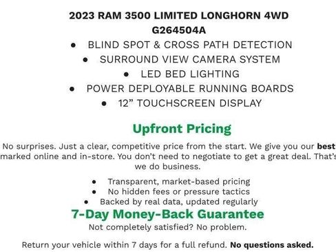 Used 2023 RAM 3500 Limited AWD/4WD image 2