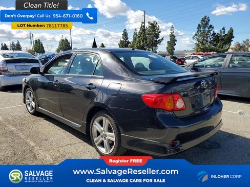 Used 2009 Toyota Corolla XRS image 3