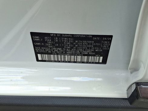 New 2026 Subaru Crosstrek 2.5i Limited AWD/4WD image 16