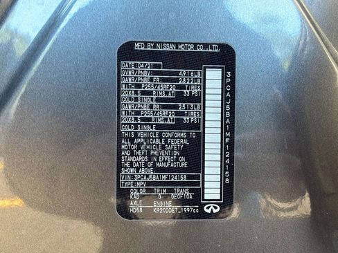 Used 2021 INFINITI QX50 Luxe w/ Appearance Package FWD image 13
