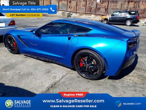Used 2015 Chevrolet Corvette Stingray Coupe w/ 3LT Preferred Equipment Group RWD image 3