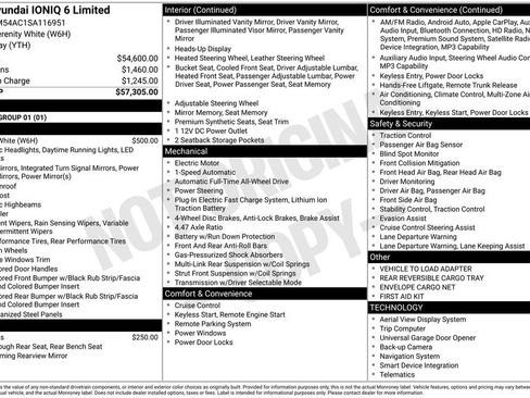 New 2025 Hyundai Ioniq 6 Limited image 8