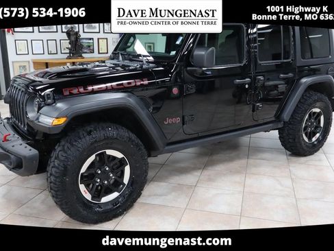 Used 2021 Jeep Wrangler Unlimited Rubicon w/ Steel Bumper Group image 1