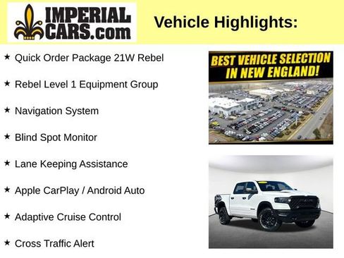 Used 2025 RAM 1500 Rebel w/ Rebel Level 1 Equipment Group AWD/4WD image 8