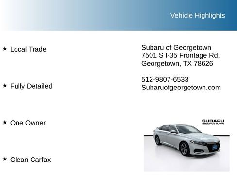 Used 2020 Honda Accord EX image 9