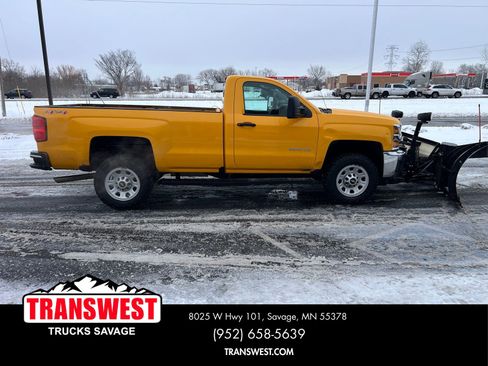 Used 2017 Chevrolet Silverado 3500 W/T w/ Snow Plow Prep Package image 8