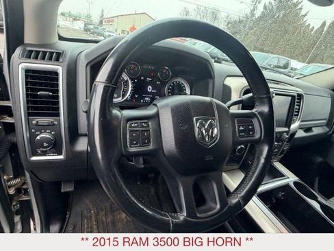 Used 2015 RAM 3500 Big Horn image 16