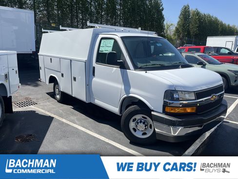 New 2024 Chevrolet Express 3500 w/ Power Convenience Package RWD image 1
