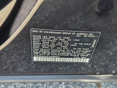 Used 2026 Volkswagen Atlas SE AWD/4WD image 25