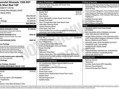 Certified 2023 Chevrolet Silverado 1500 RST w/ Convenience Package II image 7