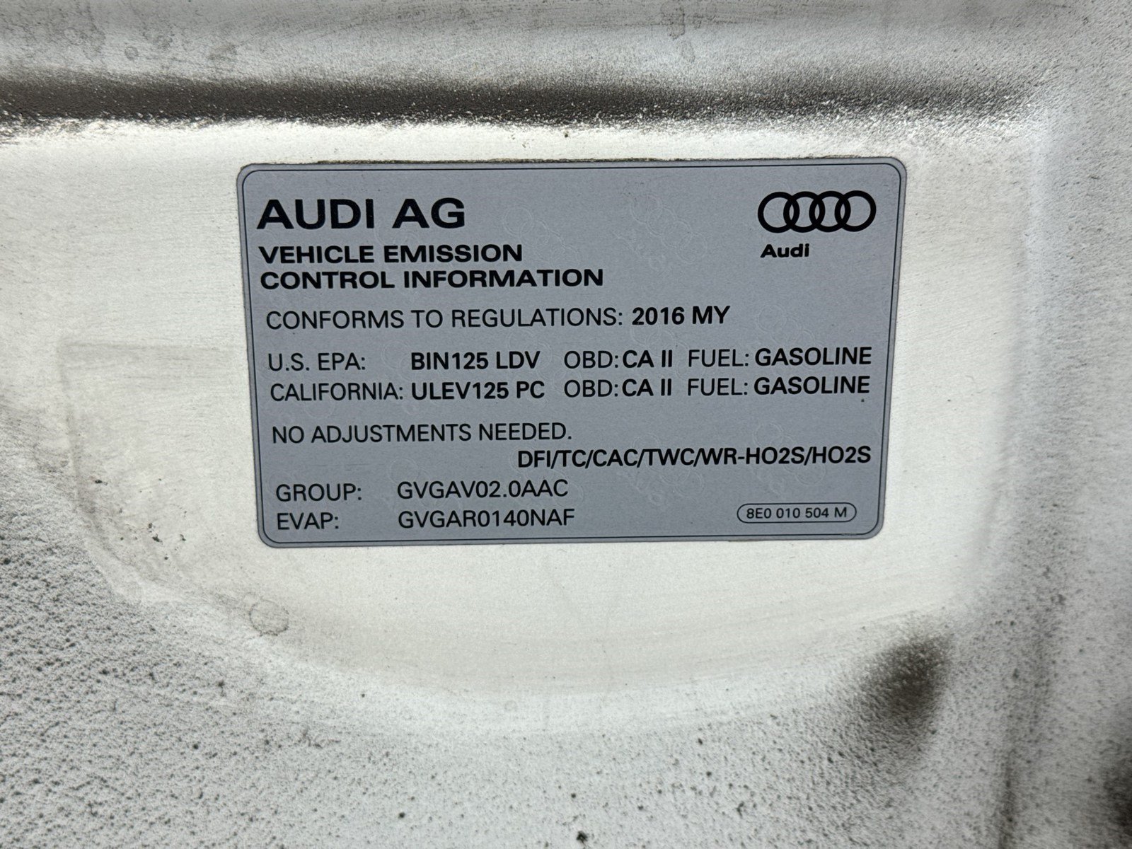 Used 2016 Audi A6 2.0T Premium w/ 19" Sport Package FWD image 20