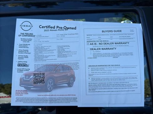 Certified 2023 Nissan Kicks SR image 12