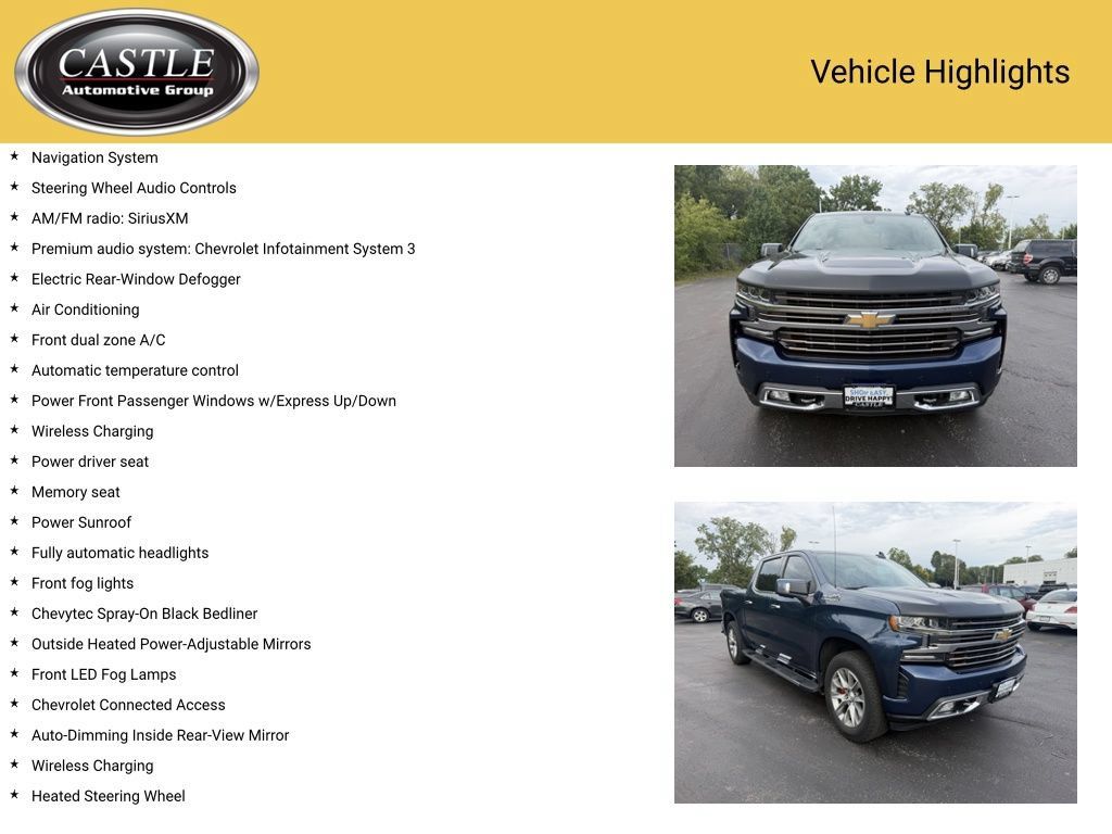 Used 2019 Chevrolet Silverado 1500 High Country AWD/4WD image 4