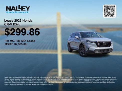 New 2026 Honda CR-V EX-L image 3