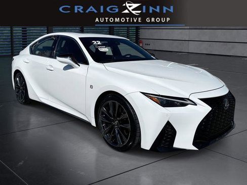 Certified 2022 Lexus IS 350 F Sport w/ Navigation Package image 1