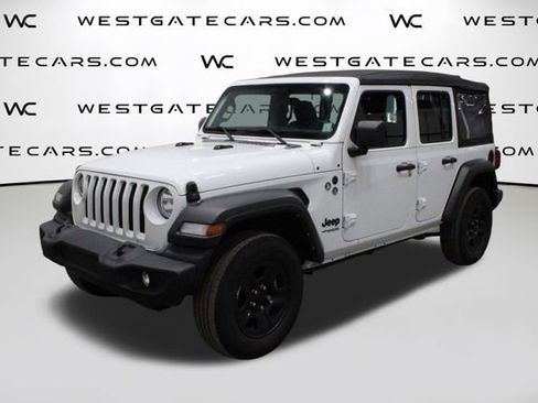 Used 2022 Jeep Wrangler Unlimited Sport image 1