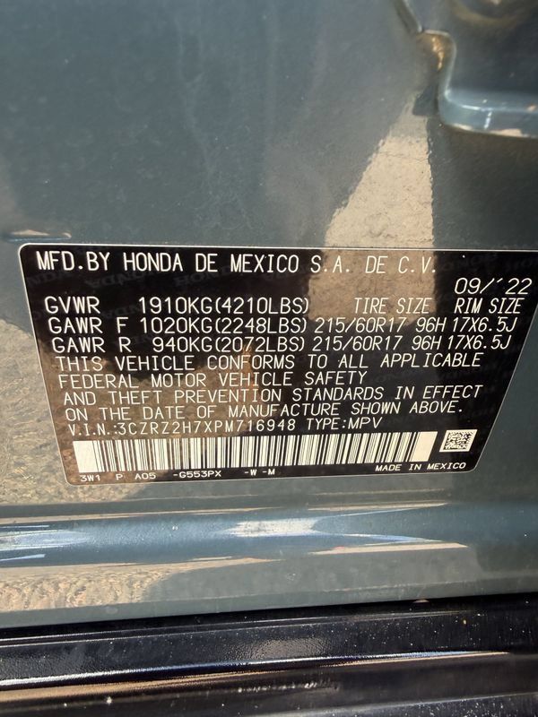 Used 2023 Honda HR-V EX-L image 47