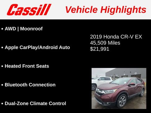 Used 2019 Honda CR-V EX image 3