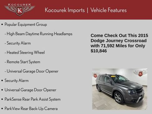 Used 2015 Dodge Journey Crossroad w/ Popular Equipment Group AWD/4WD image 5