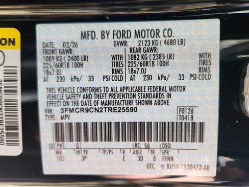 New 2026 Ford Bronco Sport Outer Banks image 23