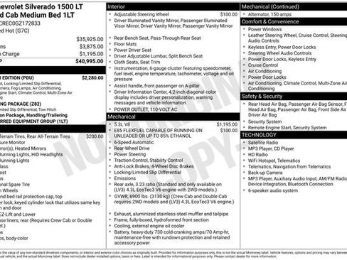 Used 2016 Chevrolet Silverado 1500 LT w/ All Star Edition RWD image 19