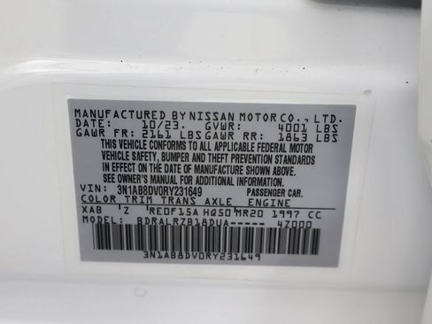Used 2024 Nissan Sentra SR FWD image 45