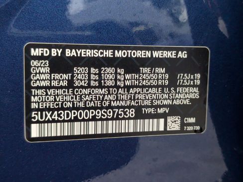 Used 2023 BMW X3 sDrive30i w/ Premium Package RWD image 40