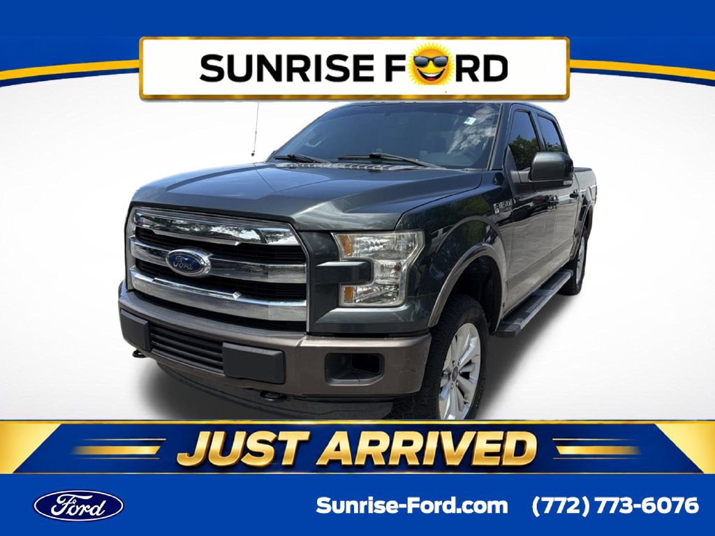 Used 2015 Ford F150 Lariat w/ Equipment Group 501A Mid AWD/4WD 360° Tour