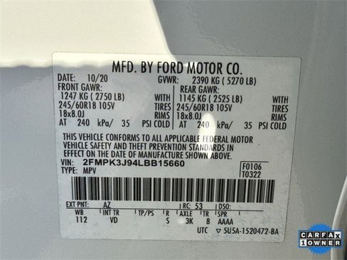 Used 2020 Ford Edge SEL w/ Convenience Package image 37