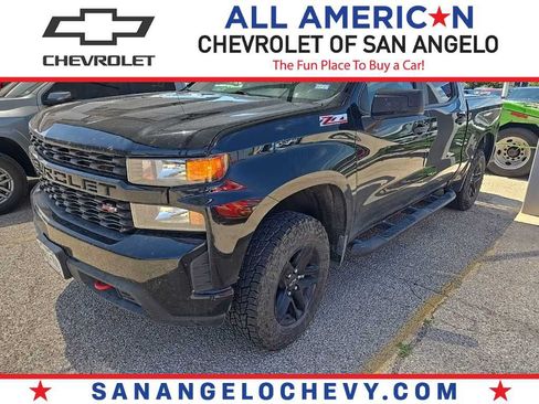 Used 2021 Chevrolet Silverado 1500 Custom Trail Boss AWD/4WD image 1