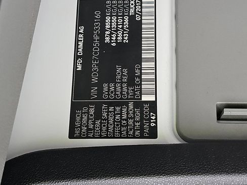 Used 2017 Mercedes-Benz Sprinter 144 Cargo image 11