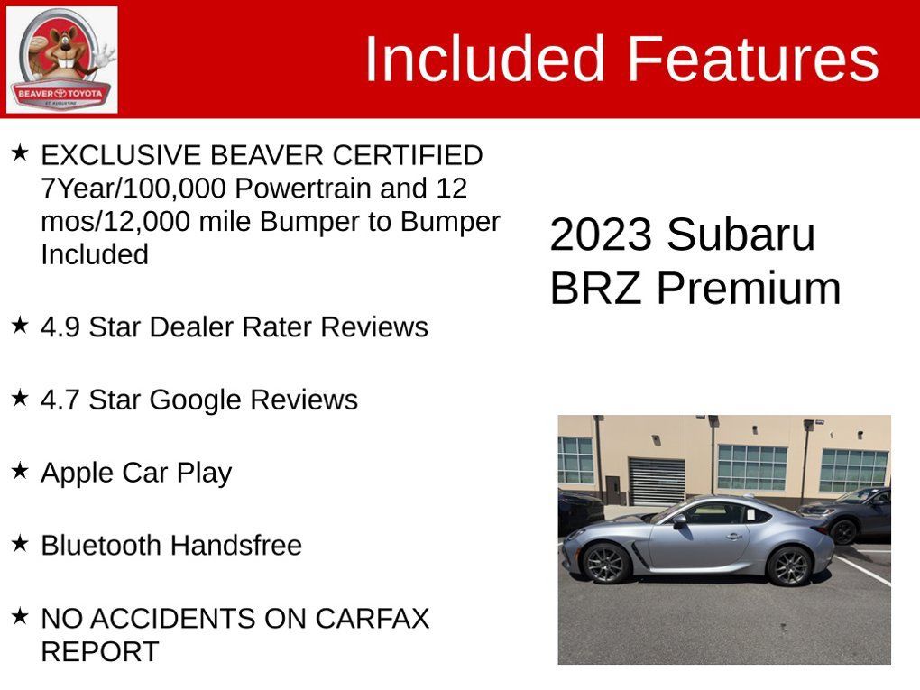 Used 2023 Subaru BRZ Premium RWD image 5