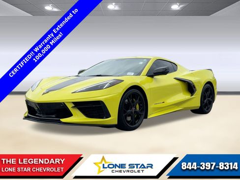 Certified 2021 Chevrolet Corvette Stingray Preferred Cpe w/ Z51 Performance Package image 1