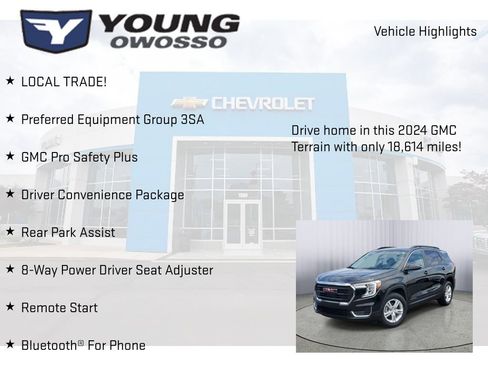 Certified 2024 GMC Terrain SLE w/ Driver Convenience Package AWD/4WD image 8