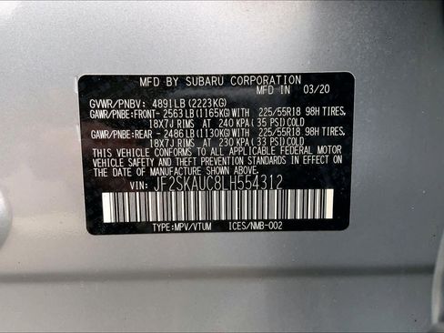 Used 2020 Subaru Forester Limited image 37