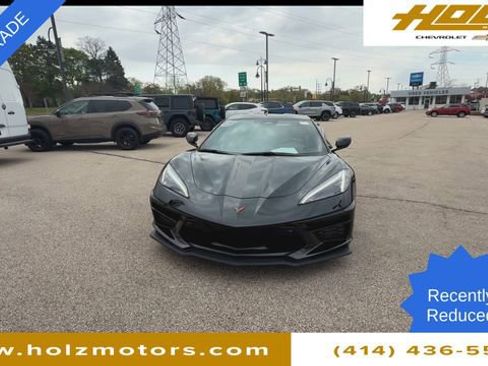 Certified 2025 Chevrolet Corvette Stingray Premium Cpe w/ Z51 Performance Package RWD image 3