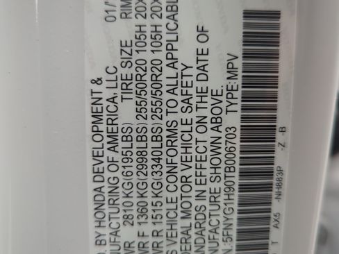 New 2026 Honda Pilot Black Edition image 30