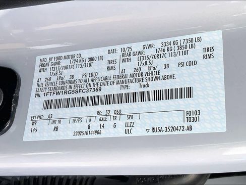 Certified 2025 Ford F150 Raptor image 36