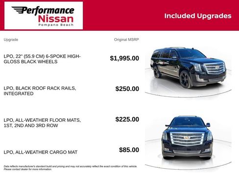 Used 2017 Cadillac Escalade ESV Platinum image 7