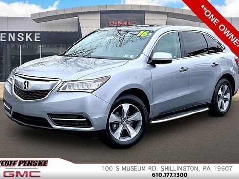 Used 2016 Acura MDX 3.5L 4D Sport Utility image 1