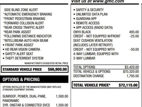 Certified 2023 GMC Yukon XL SLT AWD/4WD image 2
